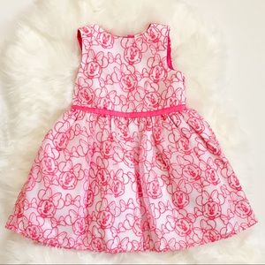 Disney Hot Pink Minnie Mouse Sweetheart Dress